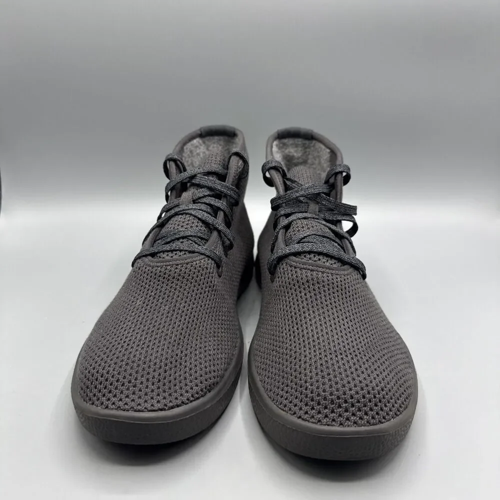 Allbirds Shoes Mens Tree Toppers High Top Sneakers Gray Mesh Comfort Size 10